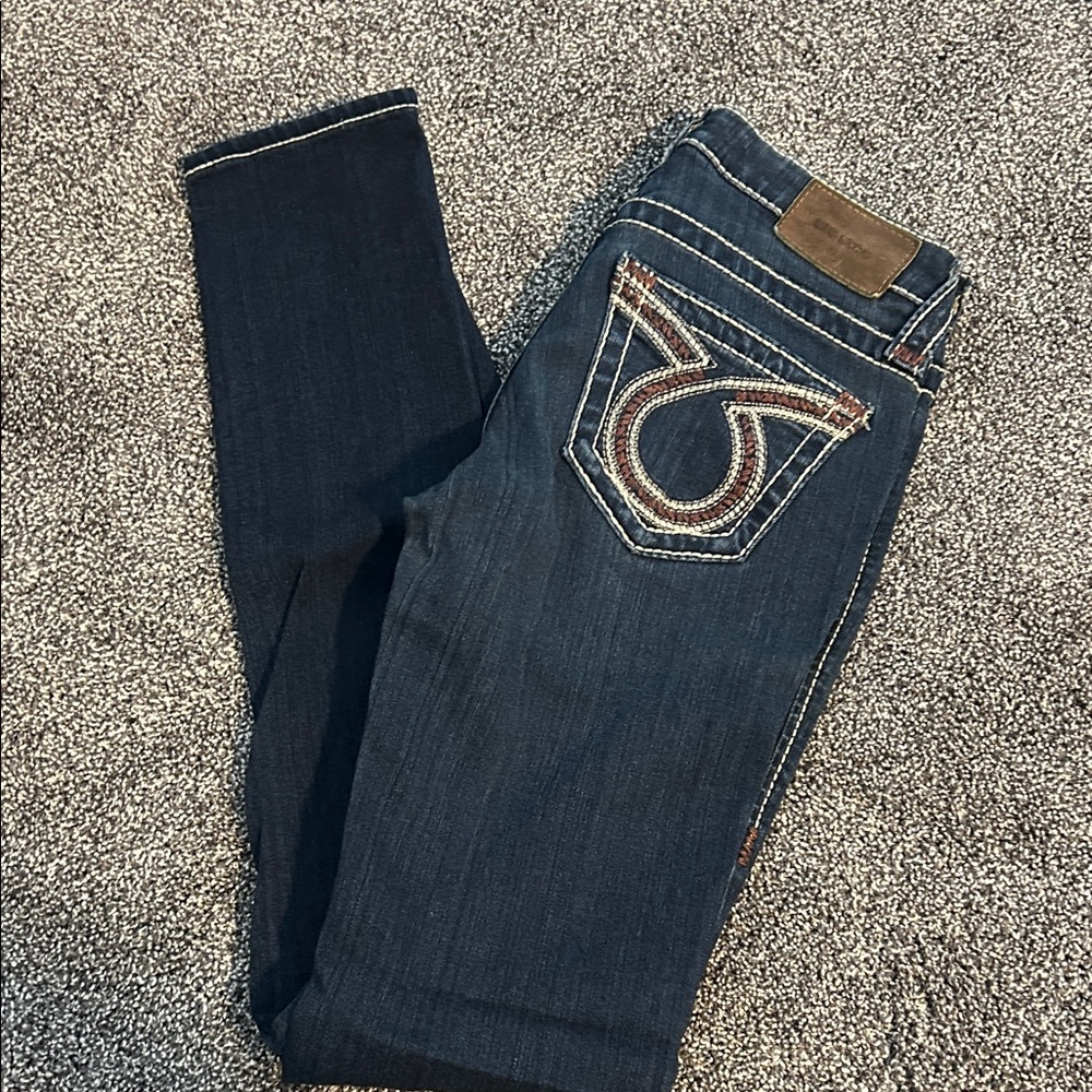 Big Star Dark Blue Skinny Jeans